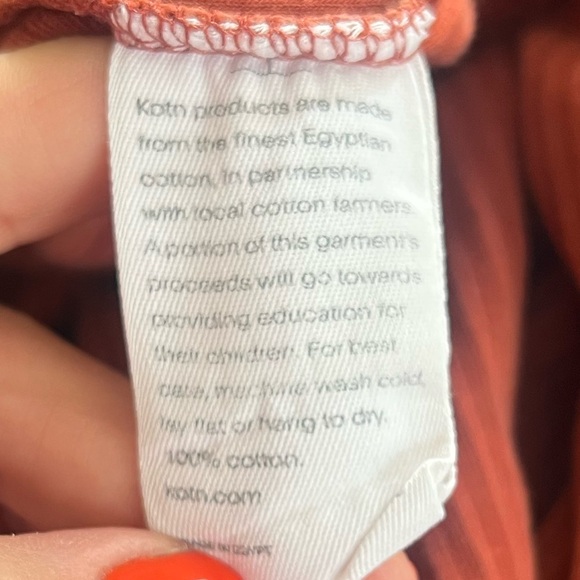 KOTN Rust Ankle & Cropped Pants - Picture 5 of 6